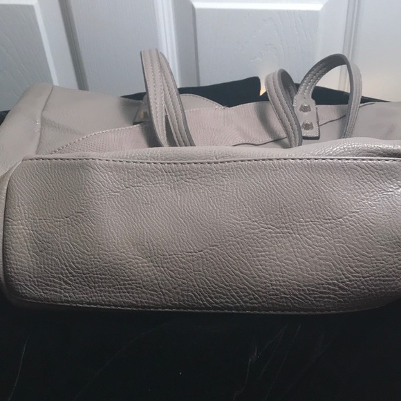 JESSICA SIMPSON GREY TOTE SHOULDER BAG - Picture 8 of 8